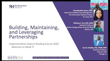 4-9-2025 ISRC Zoom Recording Building, Maintaining & Leveraging Partnerships