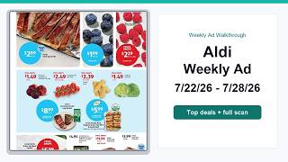 Aldi Weekly Ad (7/22/26 - 7/28/26) Top 10 Deals