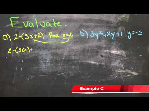 Evaluate with Grouping Symbols: An Explanation of the Concept ( Video ...