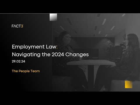 FACT3 Employment Law Webinar