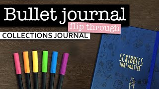 Long-term Collections Bullet Journal Flip Through 💜 Flip through of my collections bullet journal