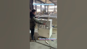 K30 1-way bending machine for mirror frame #glass #mirror #mirrorframe