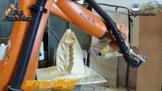 Burj Al-Arab 7 Stars Hotel BY DigiRob DGRG270P CNC Robotic 7 Axis Engraver