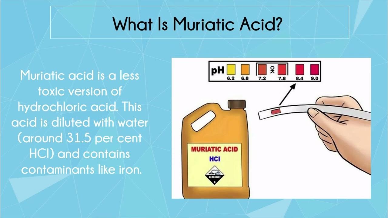 What Is Muriatic Acid and Is It Safe For Home Cleaning? YouTube
