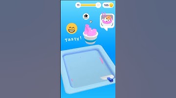 Ice 🍨 Cream Roll Game Android Mobile Gameplay #walkthrough #gameplay #shortsvideo #viral #trending