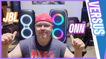ONN Large Party Speaker Gen. 2 (Bass Boost On) vs JBL Partybox 110 (Bass Boost 1)🩻Battery Powered🔋
