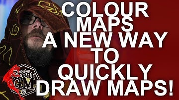 How to Design Colour Zone Dungeon Maps for your RPG