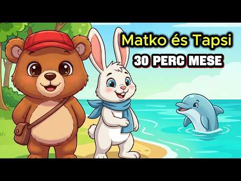 Matko és Tapsi – 30 perces meseválogatás | Az erdő és a tenger állatai