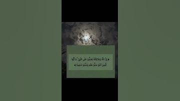 ﴿صَلُّوا عَلَيْهِ وَسَلِّمُوا تَسْلِيمًا﴾|آيات كريمة من سورة"الأحزاب"|راحة🤍🌿