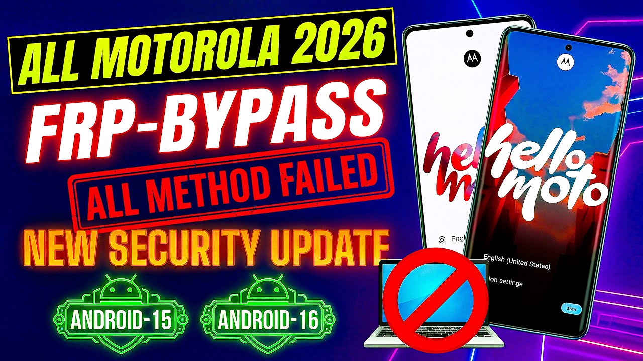 Motorola FRP 2026 | Google Lock Issue | Android 15 & Android 16 | No PC
