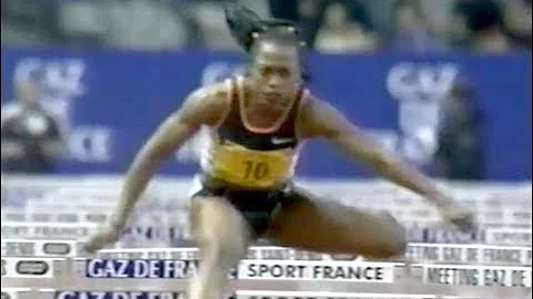 Gail Devers - Women's 100m Hurdles - 2002 Paris Gr...