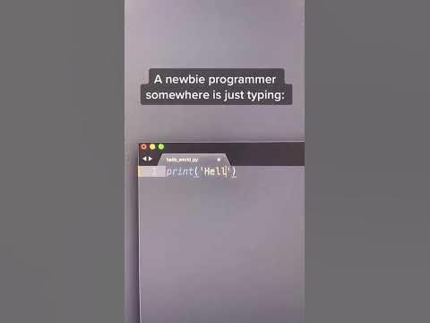 Hello World!? #programming #coding #helloworld #python #funny #code ... image.