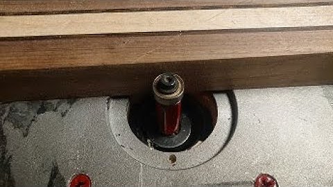 Homemade Router Table For My Guitar Necks