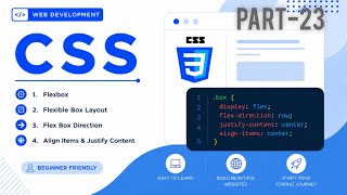 Flexbox Full Tutorial in One Video 🔥 | CSS Flexbox & Flex Direction Explained #webdevelopment #css 
