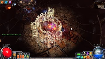 Dual claw crit budget build, Merciless Dominus (Path of Exile 1.2.4e) 1080p 60 fps