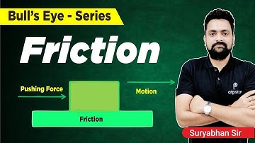 Friction | Laws of Motion Class 11 | IIT JEE / NEET PHYSICS | ATP STAR KOTA