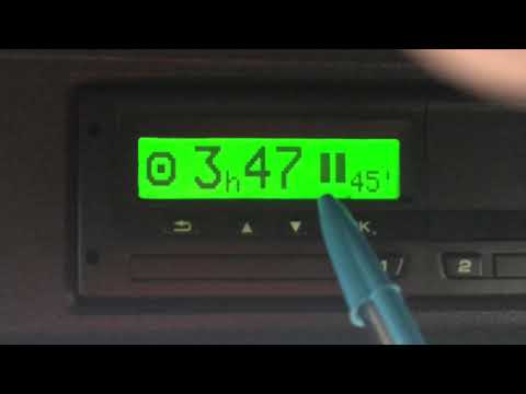 Vlog #22 - How to use a tachograph machine (basics)
