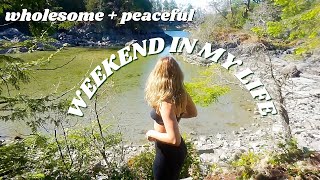 SPIRITUAL WEEKEND IN MY LIFE (and what i ate !!)
