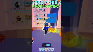 Getting 10,000 Robux On Stream In Pls Donate