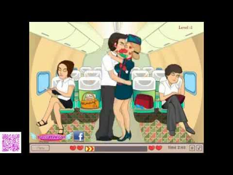 Kiss in the Airplane   Kids Games for Girls new
