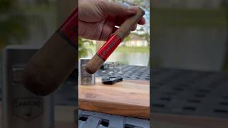 CAMACHO COROJO cigar #cigar #asmr #cigarlife #cigarlovers #cigarlove #stdupontlighter #cigartherapy