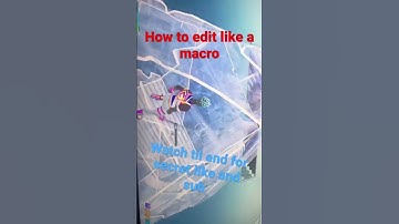 How to edit like a macro#fortnite #foryou #creative #epicgames #fasteditor #clix #mongraal #macro