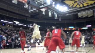 Greg Mcclinton Alley Oop Vs. Samford
