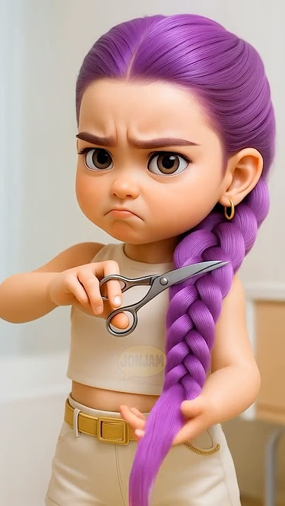 😱✂️BABY RUMI ACCIDENTALLY CUT HER HAIR...Whoops! 😬
