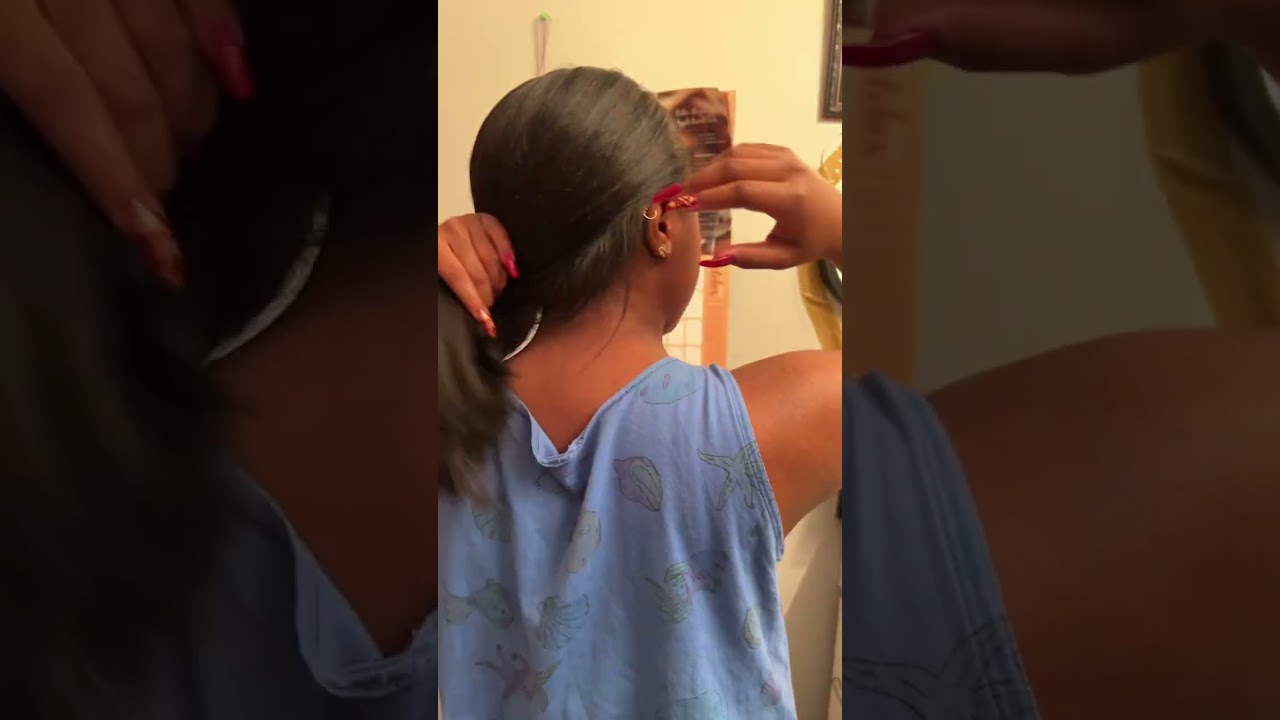 ORS Hair Repair Oil With Coconut & Baobab Tested on Blowout