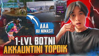 😱 AAA BU NIMASI ? - 🔥 1-LVL BOTNI AKKAUNTI DONATERMI ⚡️!!! - PUBG MOBILE