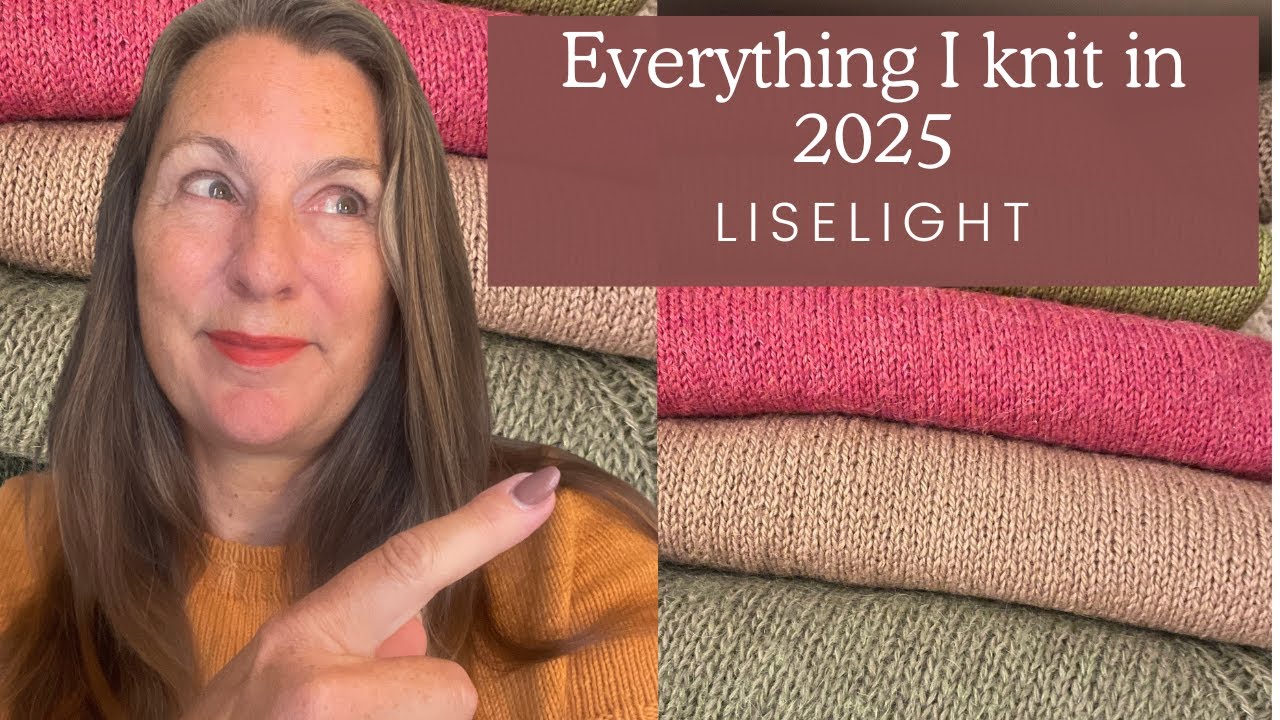 Всё, что я свяжу в 2025 году | Множество разных дизайнеров, проектов и побед | LiseLight