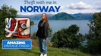 THRIFTING in Norway!!! Join me for an epic thrift adventure! The vintage finds in Norway are INSANE!