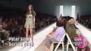Peter Som Spring  Summer 2008 Womens Runway Show  Global Fashion News