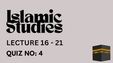 ISL 202 | Quiz No 04 | Lecture 16 to 21 | Accurate Solution