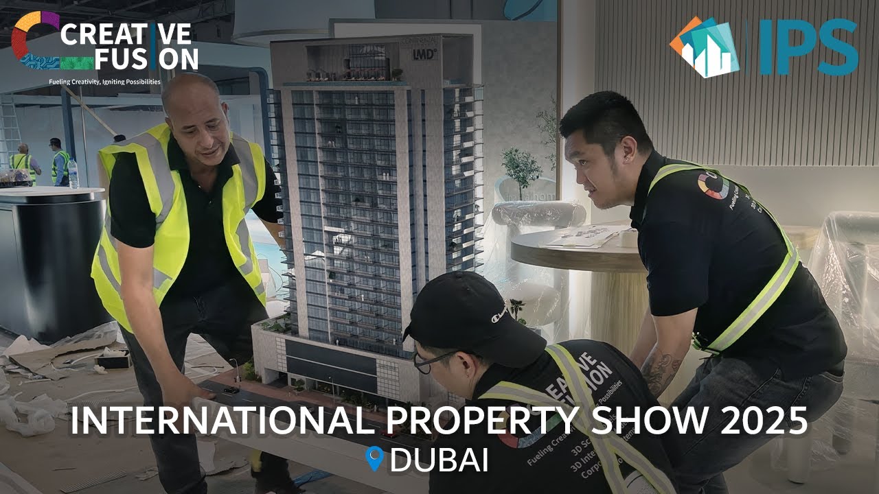 Inside IPS Dubai 2025: Our Architectural Models Behind the Scenes - YouTube