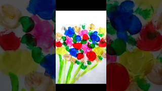 Satisfied Flow Ers Painting