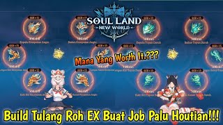 Build Tulang Roh EX Job Palu Houtian - Soul Land New World Gameplay