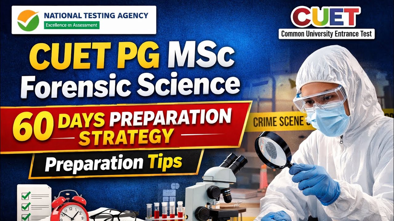 Complete Syllabus Strategy | 60 days only | CUET PG| MSC Forensic ...