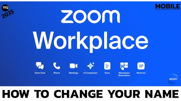 How to Change Your Name on Zoom (2025)?