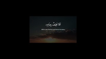سورة الشورى ( ١٧ ــ ٢٠ ) #القرآن_الكريم #quran #ياسرالدوسري #ياسر_الدوسري