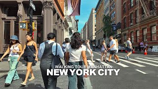 New York Manhattan Summer Travel - Chinatown, Little Italy, Nolita, Lafayette St, SoHo and Broadway
