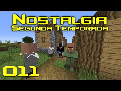 Minecraft Survival - Achamos uma Vila! - Nostalgia 2 Ep.11