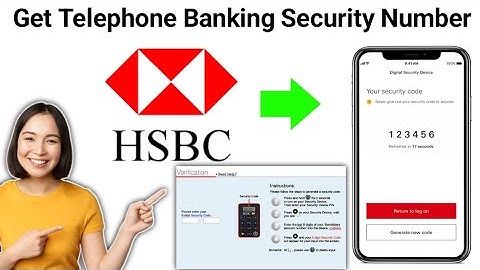 How To Get Telephone Banking Security Number HSBC ( 2024)