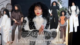Zara Try-On Haul Holiday Fashion And Outerwear That Elevates Your Closet