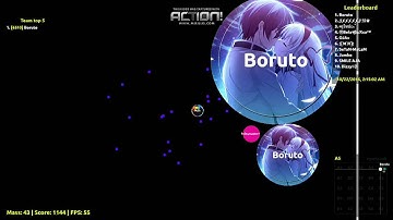 Agar.io - Maxs & Boruto Random Server Takeover! #6