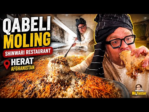 GIANT Bone Marrow Qabeli Palaw and Afghanistan’s Famous Dried Lamb 🇦🇫
