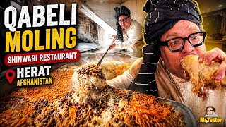 GIANT Bone Marrow Qabeli Palaw and Afghanistan’s Famous Dried Lamb 🇦🇫