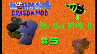 Worms 4 Dragon Mod Ray Gun Mark II Ultimate Destruction
