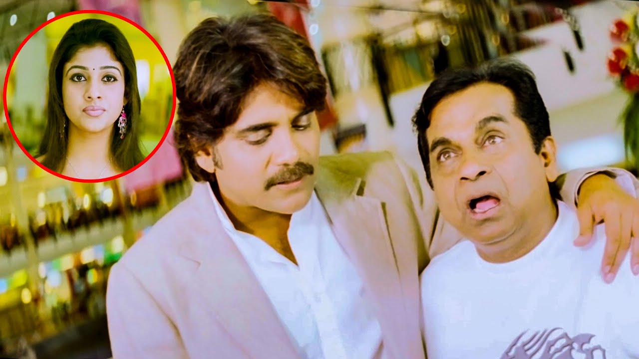 Brahmanandam - Nagarjuna Blockbuster Comedy Scene | Boss Movie | Volga Movie