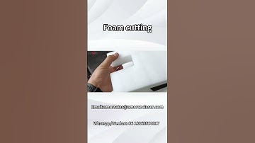 CNC Knife foam cutting machine #oscillatingknifecuttingmachine #digitalmachine #evafoam #epefoam